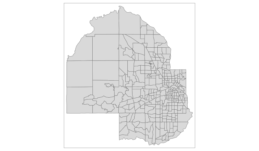 Hennepin County Zip Code Map Spatial Analysis Of Us Census Data In R